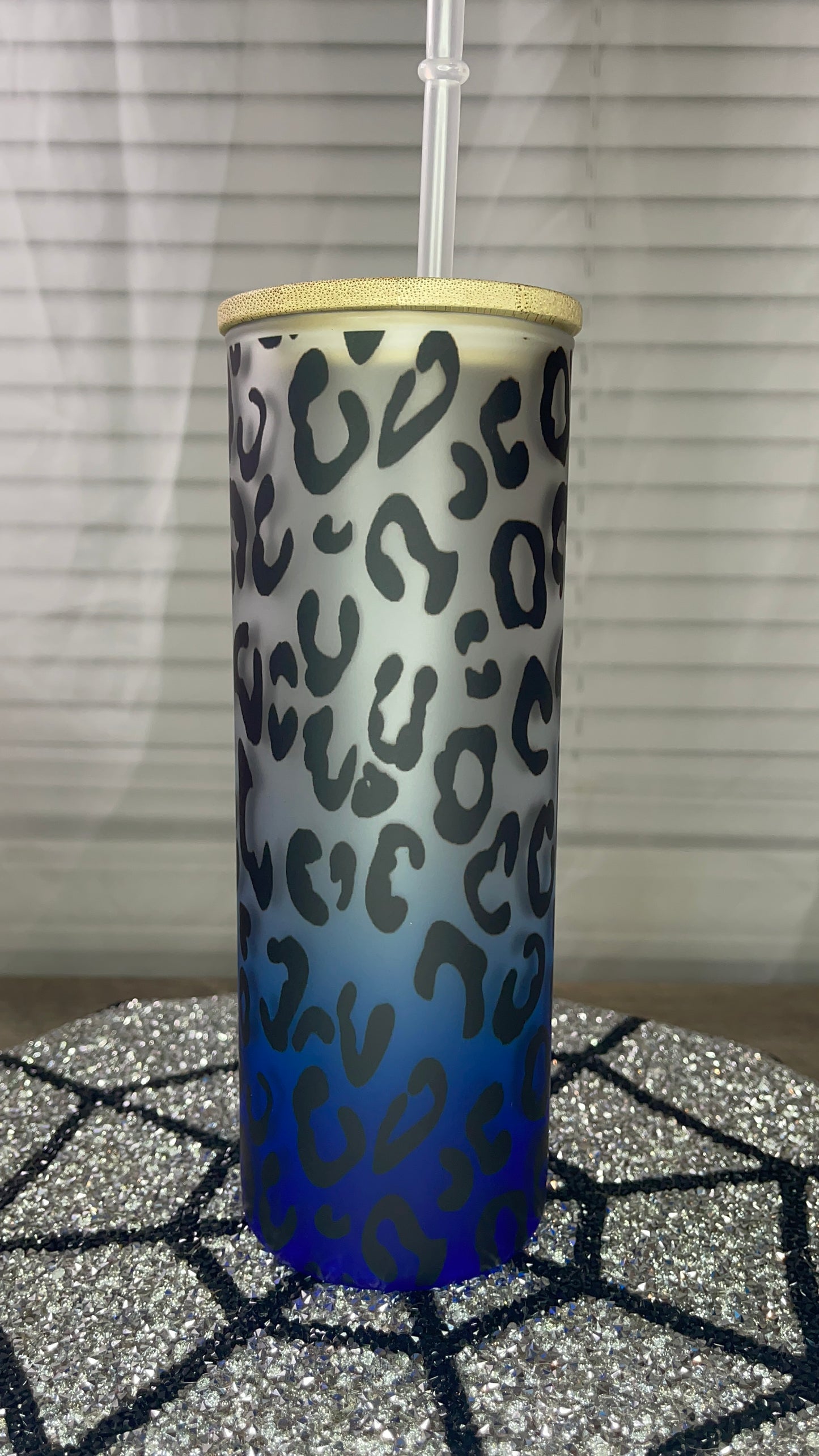 LEOPARD PRINT OMBRE LIBBEY CUP