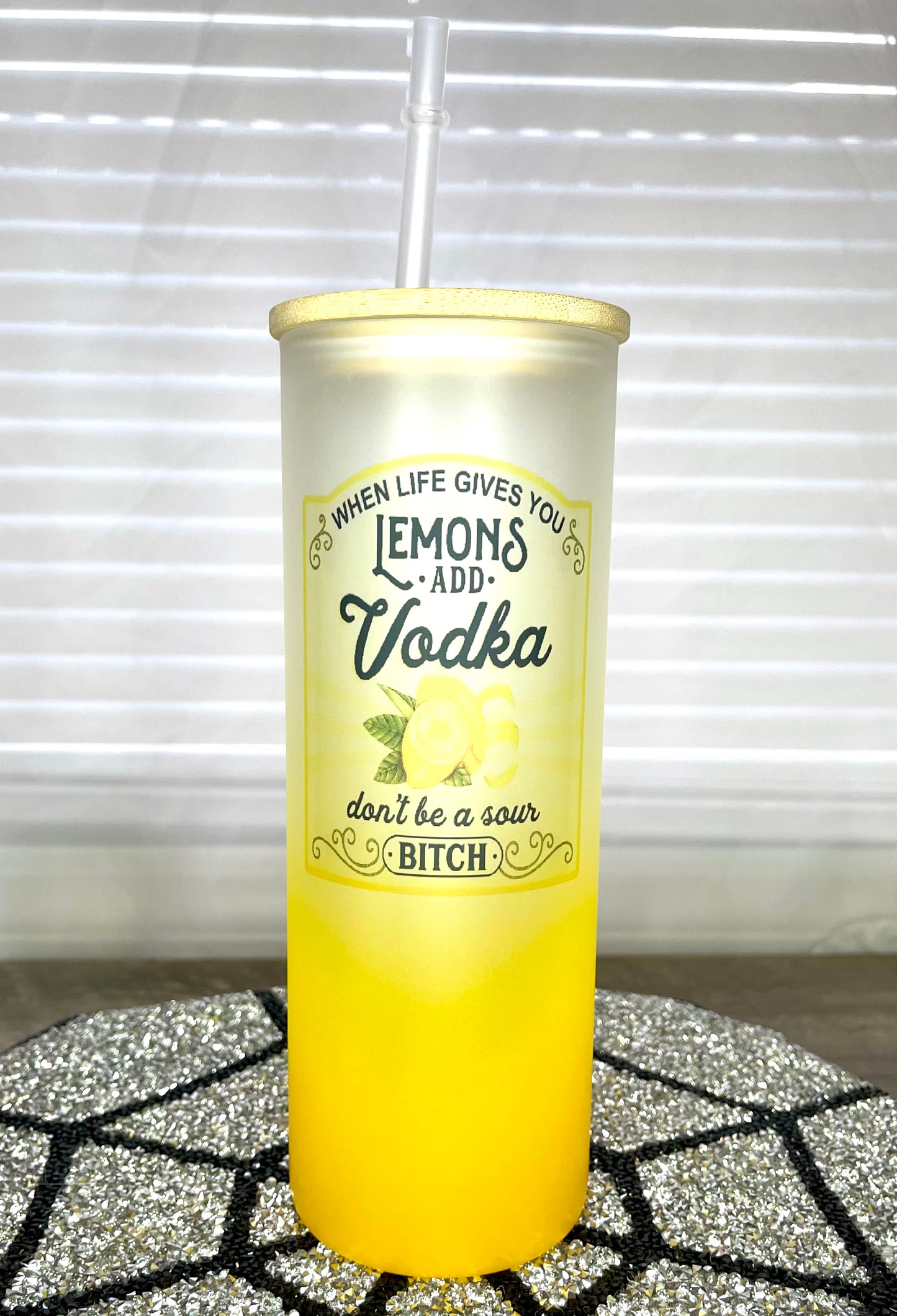 OMBRÉ LEMONADE DRINK LIBBEY CUP